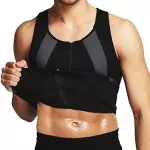 Chaleco Sauna Con Cierre Para Hombre