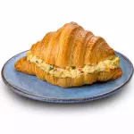 Croissant de frango com cream cheese