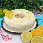 Bolo de Laranja com Mousse de Limão
