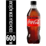 COCA 600 ML SEM AÇUCAR