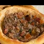 Esfiha folhada - Queijo ou carne
