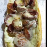 Saboroso Pão Com Linguiça Angus
