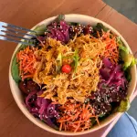 Salada Frango Desfiado