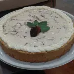 Quiche de shimeji com tomate seco