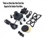 Suporte Celular Moto Com Carregador