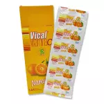 VITAMINA C 500 MG VICAL NARANJA MAST