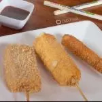 Kushiage de queso