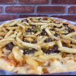 Pizza Filé com fritas