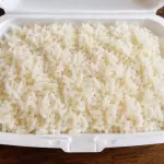 Porção de arroz