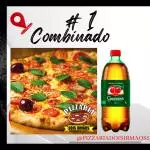 1 Pizza grande + Antartica 1l