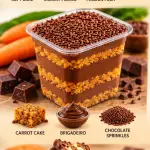 Pastel Zanahoria con Chocolate