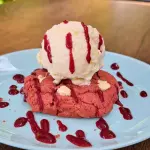 GALLETA CON HELADO