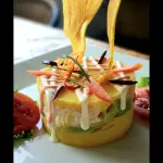 Causa de Pulpa de Cangrejo
