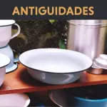 # ANTIGUIDADE | BACIA ESMALTADA 1987