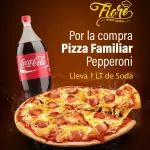 PIZZA FAMILIAR UN INGREDIENTE