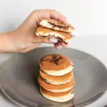 Panquequinhas com Chocolate MA