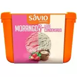 Morango e leite condensado
