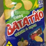 Batata Chips Cebola e Salsa
