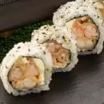 4 peças Uramaki de camarão empanado