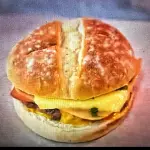 Hamburguesa con jamón y queso