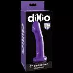 DILDO DILLIO 6″ MORADO