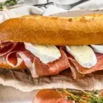 Baguette Jamón Serrano Queso Cabra