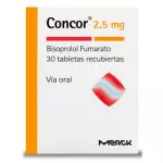CONCOR 2,5MG 30 TABLETAS