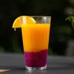 Pitaya rosa com maracujá