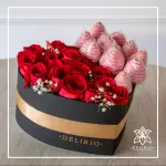 CORAZÓN ROJO - FUCSIA