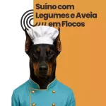 Suíno e carne com. Aveia em Flocos