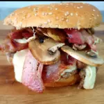 hamburguesa especial del chef
