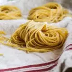 SPAGHETTI  DE HUEVO