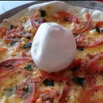 Burrata, Tomate y Albahaca