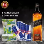 Combo Black Label com RedBull