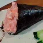 Temaki Misto (Salmão e Kani)