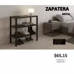 ZAPATERA METAL