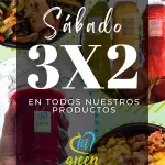 3X2 Todos los productos (SÁBADOS)