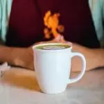 Matcha Latte w/White chocolate