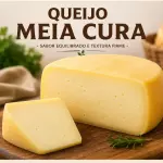 Queijo meia cura - Guanhães