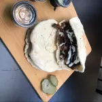 PAN PITA CON CARNE