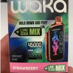 Waka- Strawberry+ Lime Soda 🥤🍓