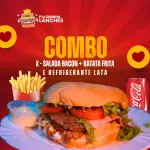 Combo X-Salada Bacon 🍟