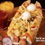 Hotdog duplo misto