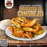 Encocado de Cangrejo completo y Medi
