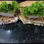 3 x salada bacon+1 poty  2lt