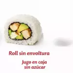 Menú Baes Roll Sushi/ SOLO JUNAEB