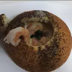 Crema de camarón