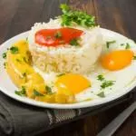 Arroz a la cubana