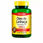 ÓLEO DE LINHAÇA 60 CAPS 1000 MG