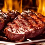 Churrasco e acompanhamentos